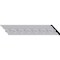 Ekena Millwork 2 5/8"H x 2 3/8"P x 3 5/8"F x 94 1/2"L, (2" Repeat) Marseille French Scroll Crown Moulding MLD03X02X04MA - alternate 1